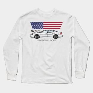 3800 V6 - white Long Sleeve T-Shirt